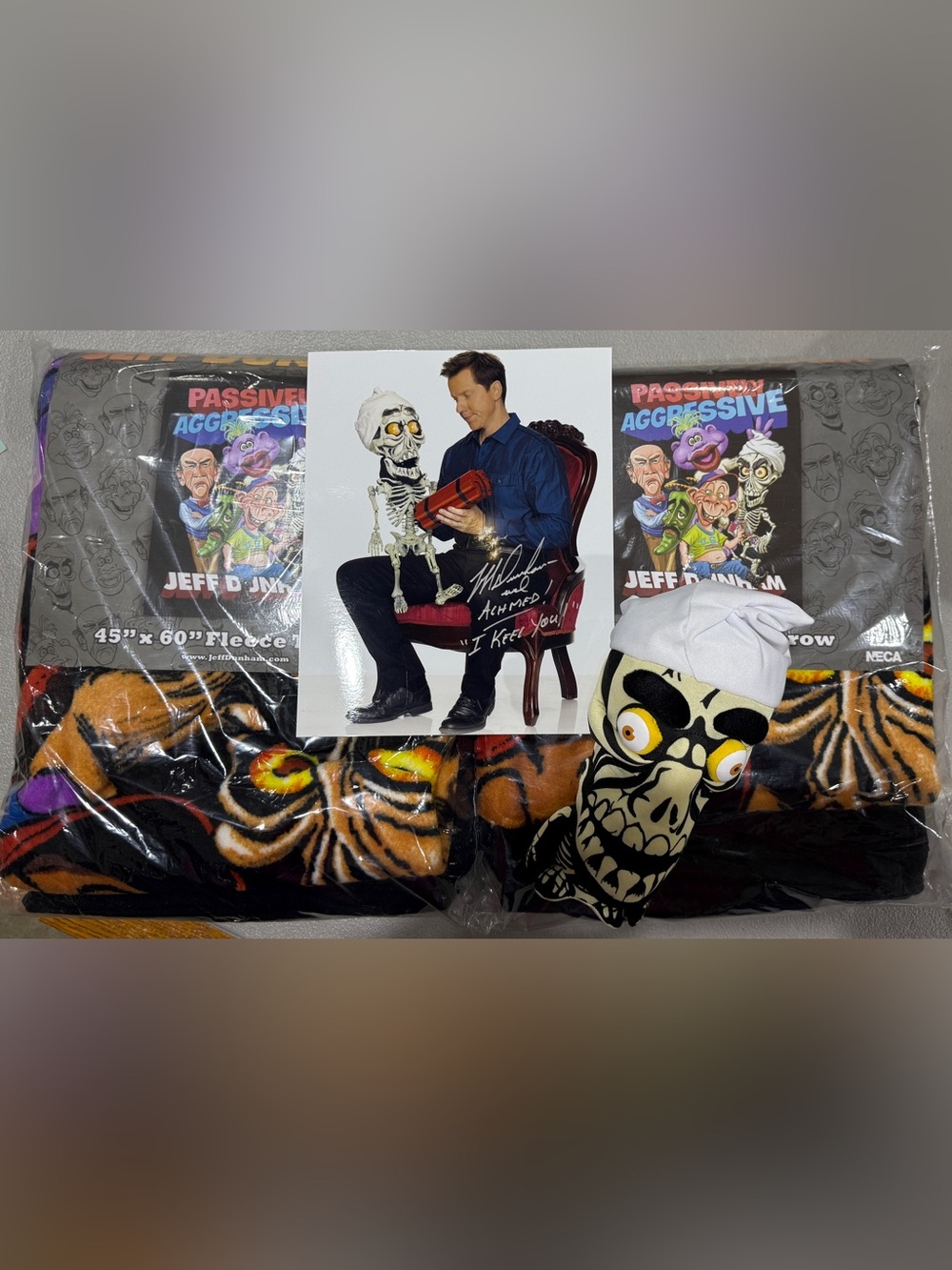 Jeff Dunham Lot Perfect For Gift Achmed Blanket Photo